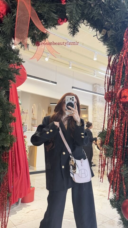 Gold düğme detaylı blazer